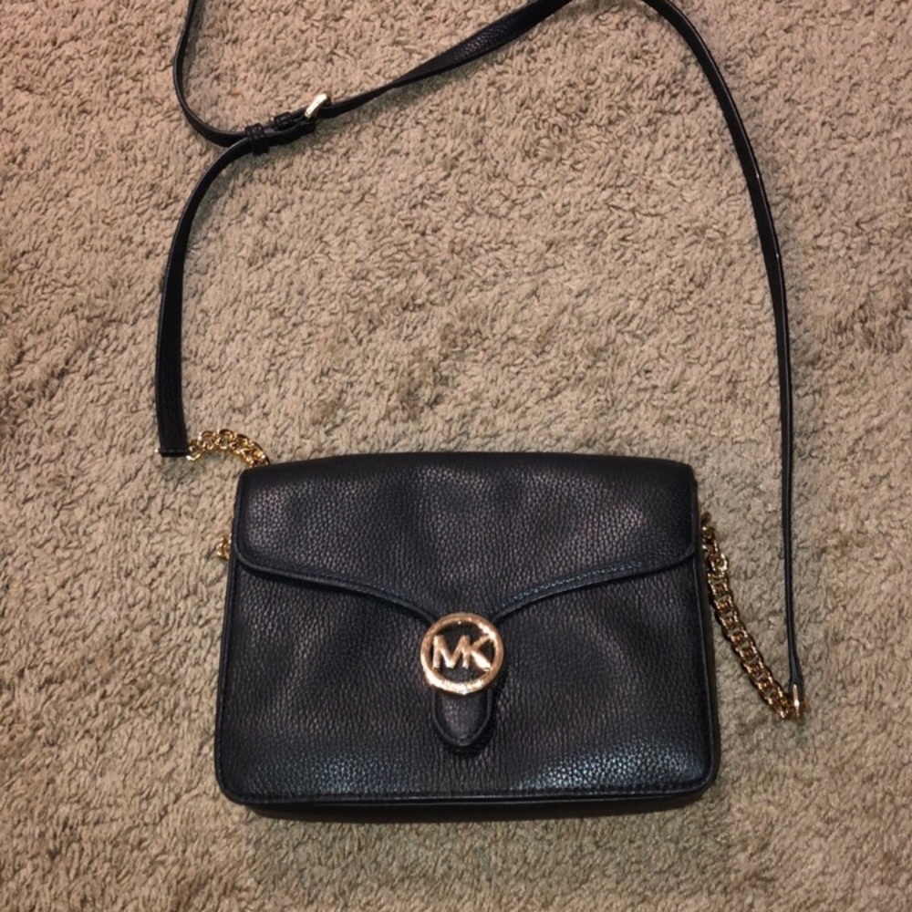 MICHAEL KORS black Crossbody purse
